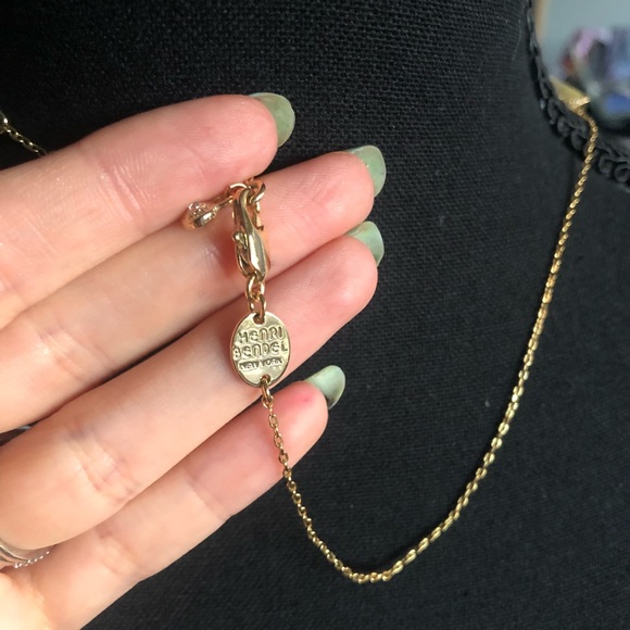 Henri Bendel Luxe Semi Precious Bar necklace - Picture 3 of 3